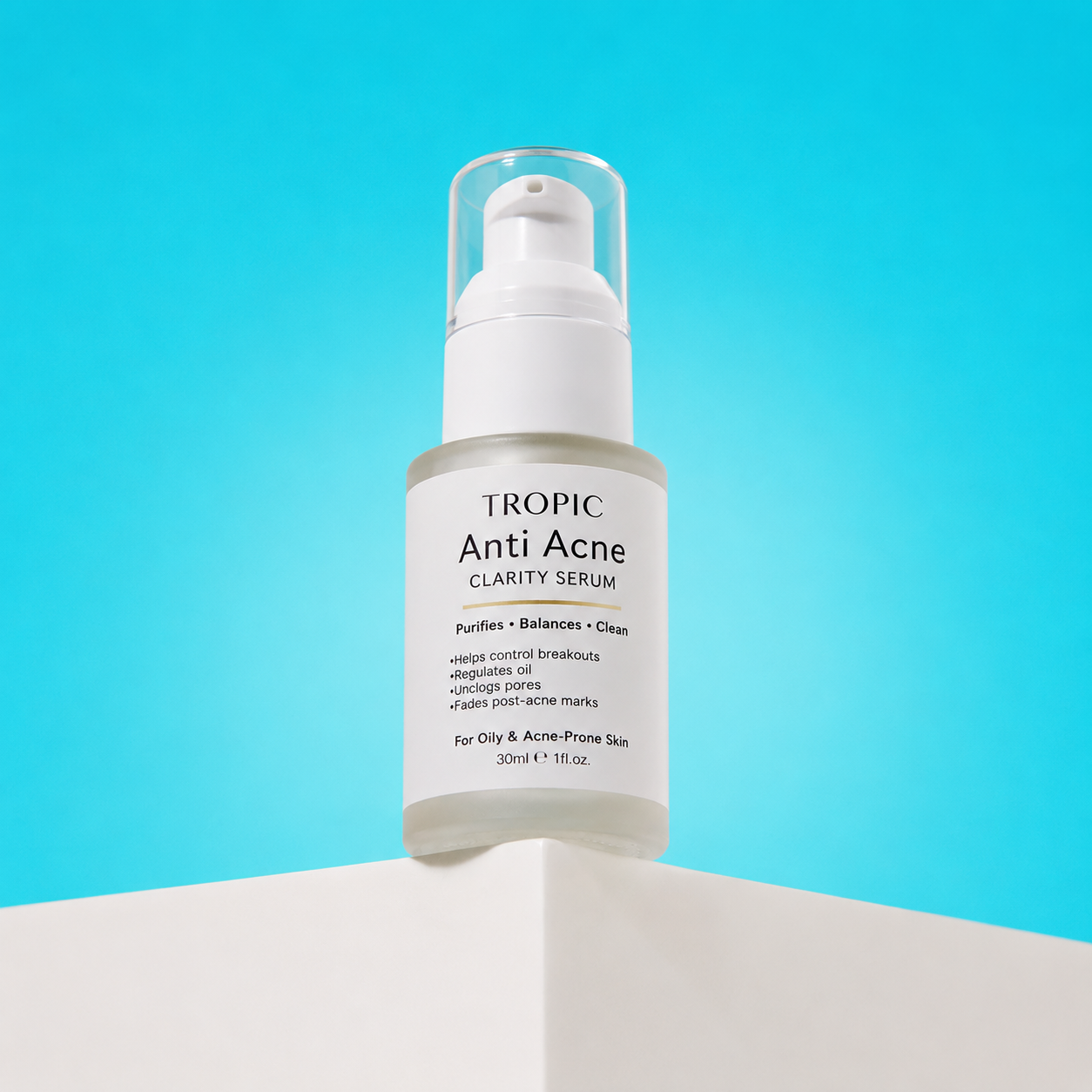 Tropic 4 Serum Bundle | Anti Acne, Vitamin C, Hydrating & Anti Aging