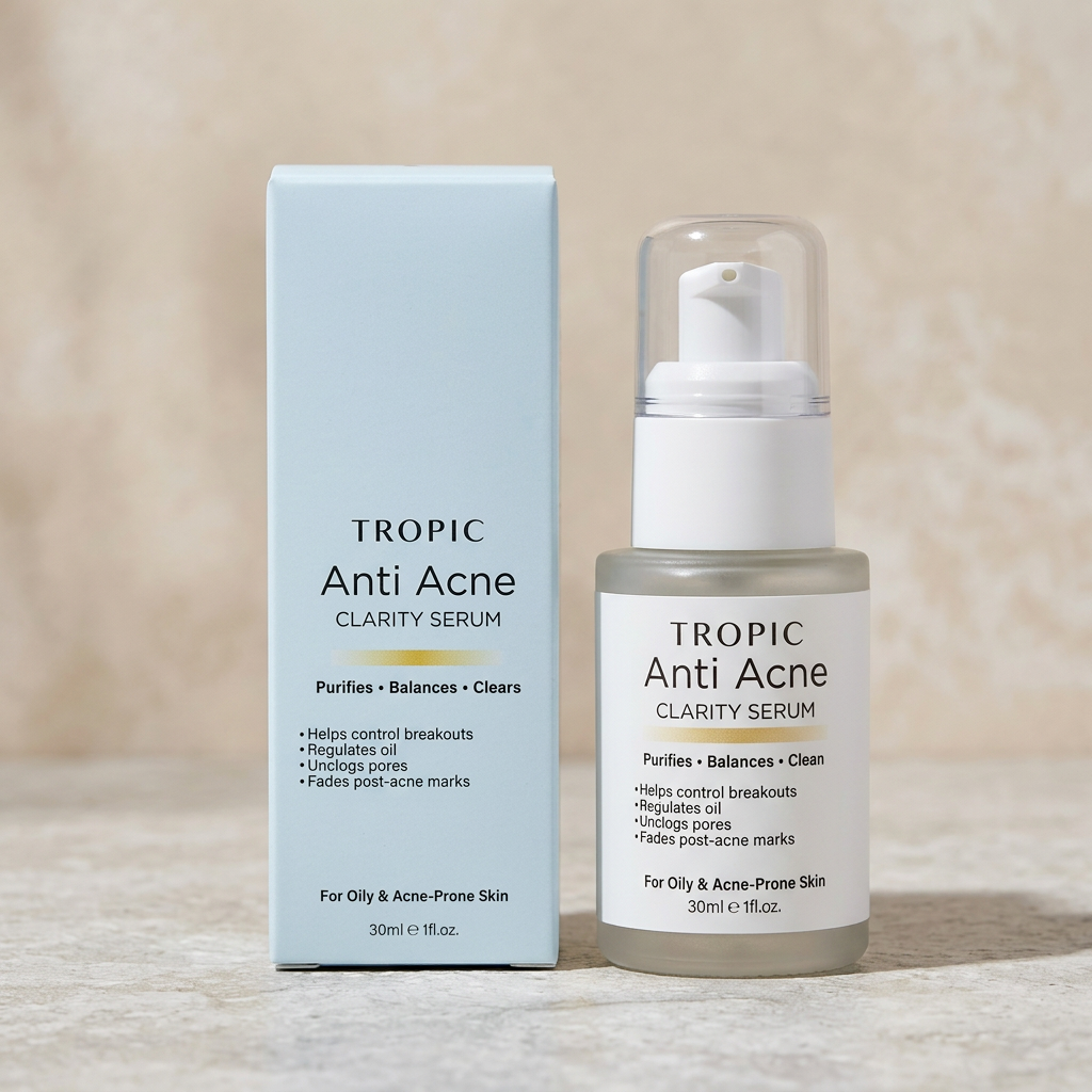 Tropic 4 Serum Bundle | Anti Acne, Vitamin C, Hydrating & Anti Aging